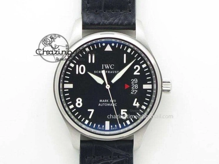 MIROTIME 0308 OnTrend Portugieser Automatic 42mm SS APSF 1:1 Best Edition White RG Dial on Black Leather Strap A 7010